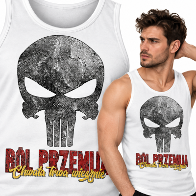 TANK TOP NA SIŁOWNIĘ BÓL PRZEMIJA 2